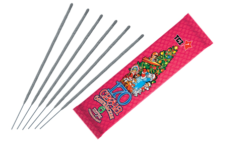  Бенгальские свечи 6 шт 170 мм в пакете  в Мелеузе