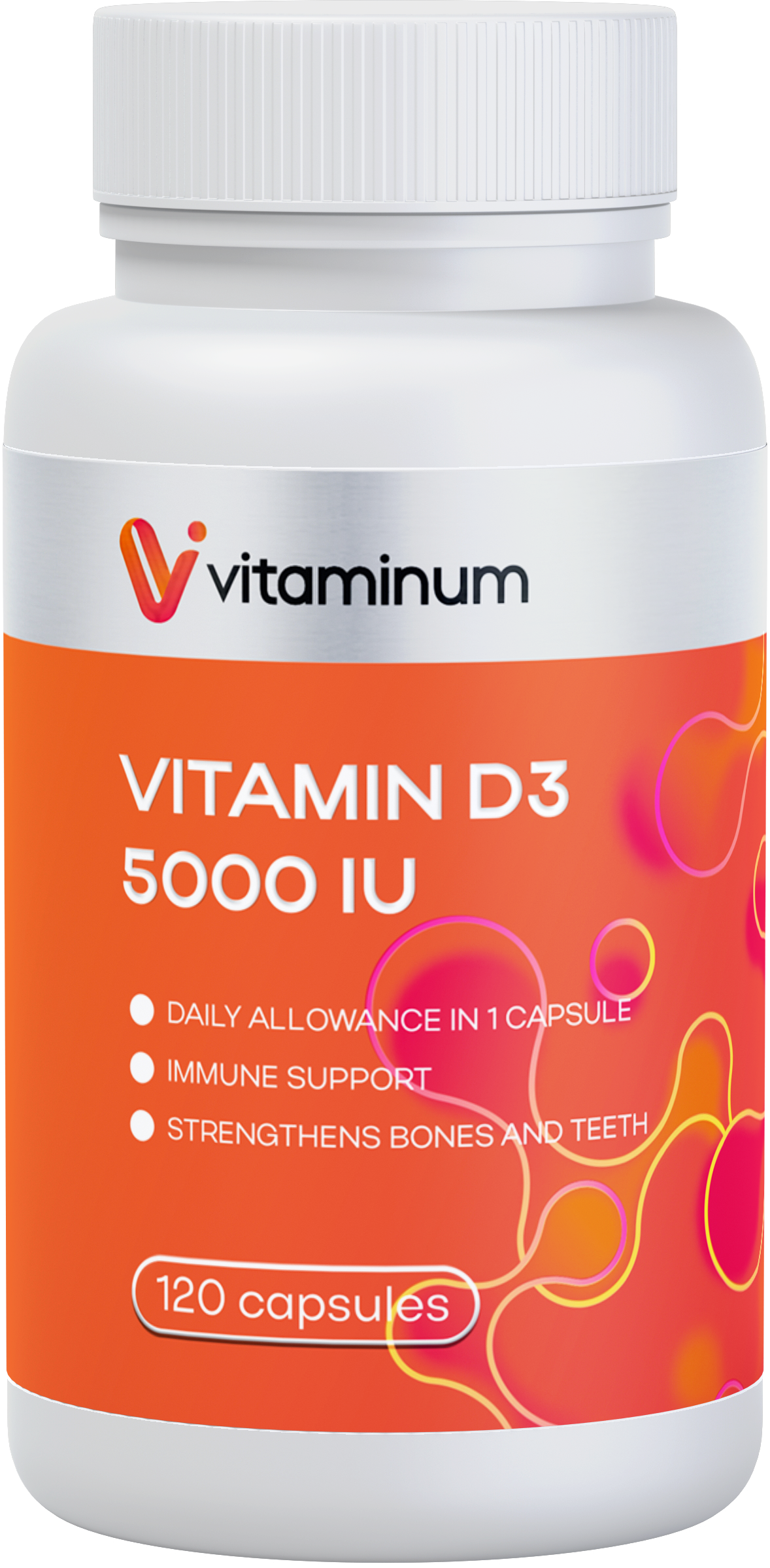  Vitaminum ВИТАМИН Д3 (5000 МЕ) 120 капсул 260 мг  в Мелеузе